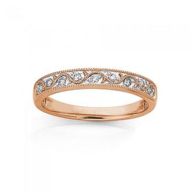 9ct-Rose-Gold-Diamond-Swirl-Band on sale