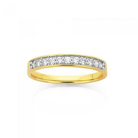 9ct-Diamond-Band on sale