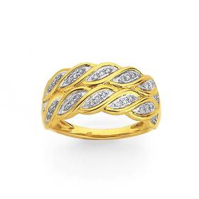 9ct-Diamond-Multi-Swirl-Double-Row-Band on sale