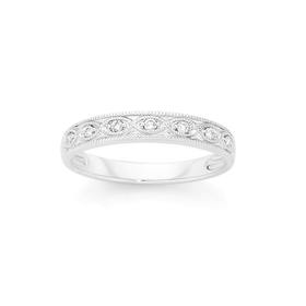 9ct-White-Gold-Diamond-Swirl-Band on sale