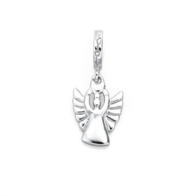 Silver+Angel+Holding+Heart+Bead