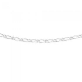 Silver-45cm-11-Figaro-Chain on sale