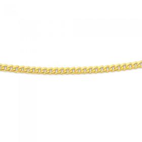 9ct-Gold-55cm-Solid-Curb-Chain on sale