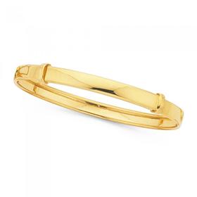 9ct-Gold-Baby-Expander-Bangle on sale
