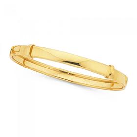 9ct-40mm-Gold-Baby-Expander-Bangle on sale
