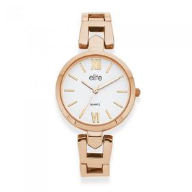 Elite-Ladies-Rose-Tone-Watch on sale