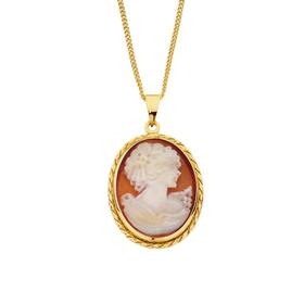 9ct-Cameo-Pendant on sale