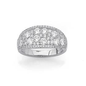 Silver-Large-Pave-CZ-Dress-Ring on sale