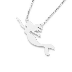 Silver-Little-Mermaid-Necklet on sale