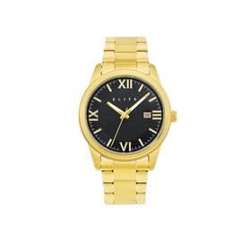 Elite-Mens-Gold-Tone-Watch on sale