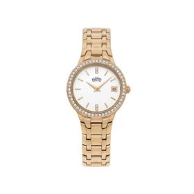 Elite-Ladies-Rose-Tone-Watch on sale