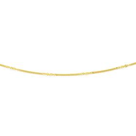 9ct-Gold-45cm-Solid-Twist-Curb-Chain on sale