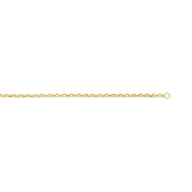 9ct+Gold+45cm+Solid+Belcher+Chain