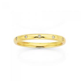 9ct-Diamond-Band on sale