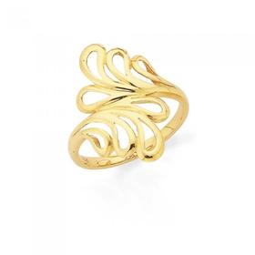 9ct-Fancy-Swirl-Dress-Ring on sale