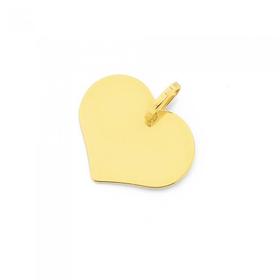 9ct-Gold-Heart-Pendant on sale