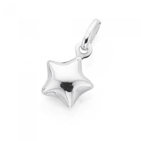 Silver-Star-Charm on sale