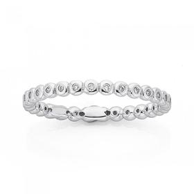 Silver-Fine-Bezel-CZ-Friendship on sale