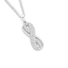 Silver+CZ+Pav%26amp%3B%23195%3B%26amp%3B%23169%3B+Infinity+Drop+Pendant