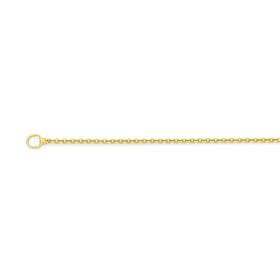 9ct-Gold-45cm-Solid-Trace-Chain on sale