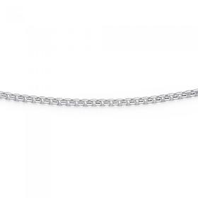 Sterling-Silver-60cm-Octagonal-Box-Chain on sale