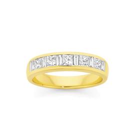 18ct-Gold-Diamond-Anniversary-Band on sale