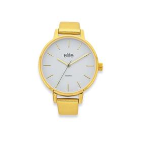 Elite+Ladies+Gold+Tone+Watch