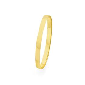 9ct-Gold-65mm-Solid-Bangle on sale