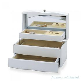 Wooden-Jewellery-Box-White-K2898W on sale