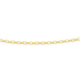 9ct+Gold+50cm+Solid+Belcher+Chain