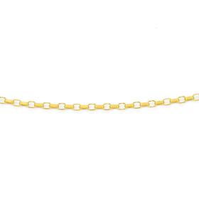 9ct-Gold-50cm-Solid-Belcher-Chain on sale