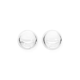 Silver+7mm+Ball+Stud+Earrings