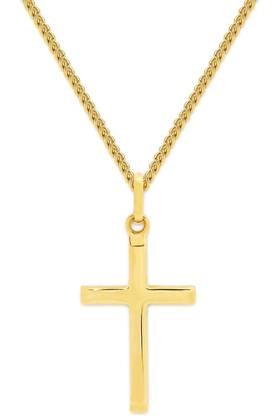 9ct+Gold+Cross+Pendant