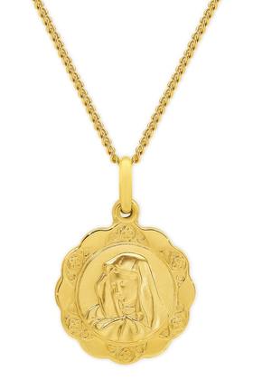 9ct+Gold+Madonna+Medal