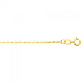 9ct-Gold-45cm-Solid-Box-Chain on sale