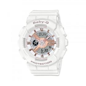 Casio+Baby-G+BA110RG-7A+Rose+Accent+Series