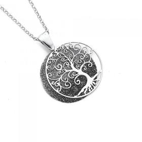 Silver-Tree-of-Life-Pendant on sale