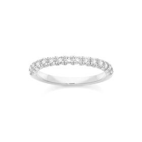 9ct-White-Gold-Diamond-Band on sale