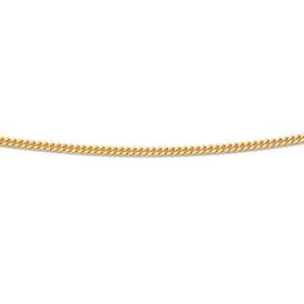 9ct-Gold-60cm-Solid-Curb-Chain on sale