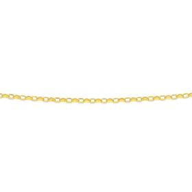 9ct-Gold-42cm-Solid-Belcher-Chain on sale