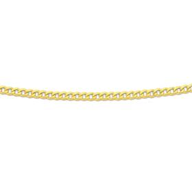 9ct-Gold-60cm-Solid-Curb-Chain on sale