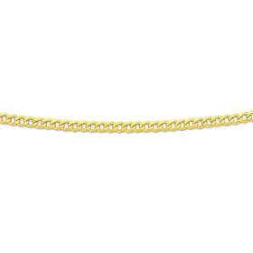 9ct-Gold-60cm-Solid-Curb-Chain on sale