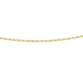 9ct-Gold-40cm-Solid-Figaro-Chain on sale