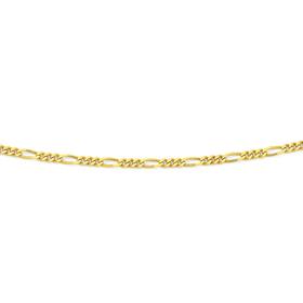 9ct-Gold-70cm-Solid-Figaro-31-Chain on sale