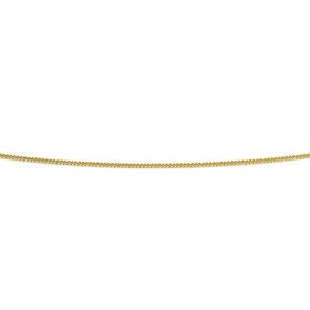 9ct-Gold-35cm-Solid-Curb-Chain on sale