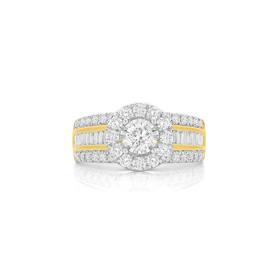 Limited-Edition-9ct-Gold-Diamond-Dress-Ring on sale