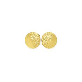 9ct-Gold-Huggie-Earrings on sale