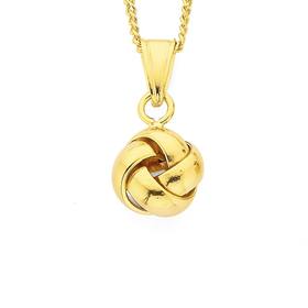 9ct-Gold-Love-Knot-Pendant on sale