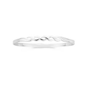 Silver-Top-Twist-Bangle on sale