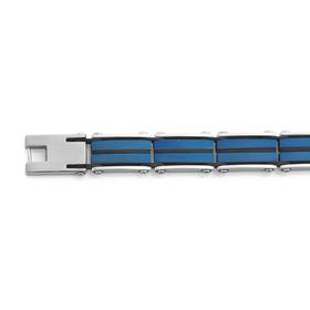 Stainless-Steel-Two-Blue-Row-Bracelet on sale